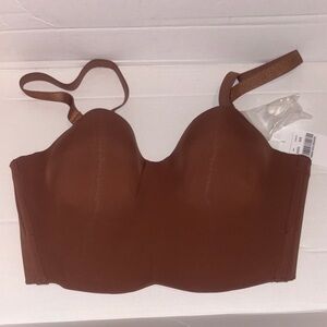 HSIA brown bra 36DD NWT